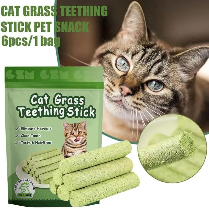 Cat Grass Teeth Grinding Stick