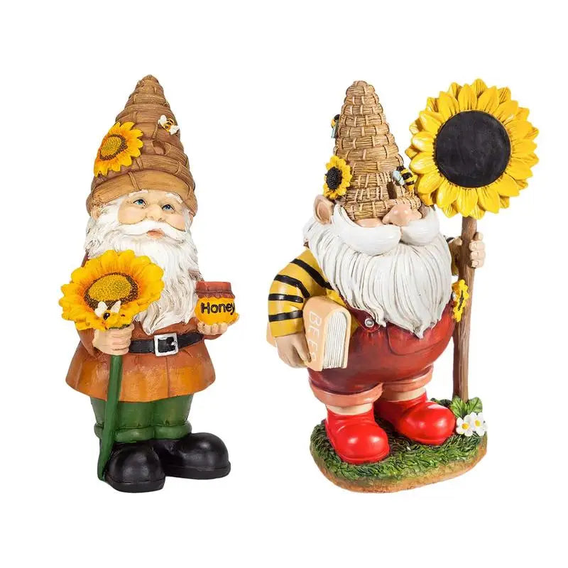 Funny Resin Garden Gnome Statue