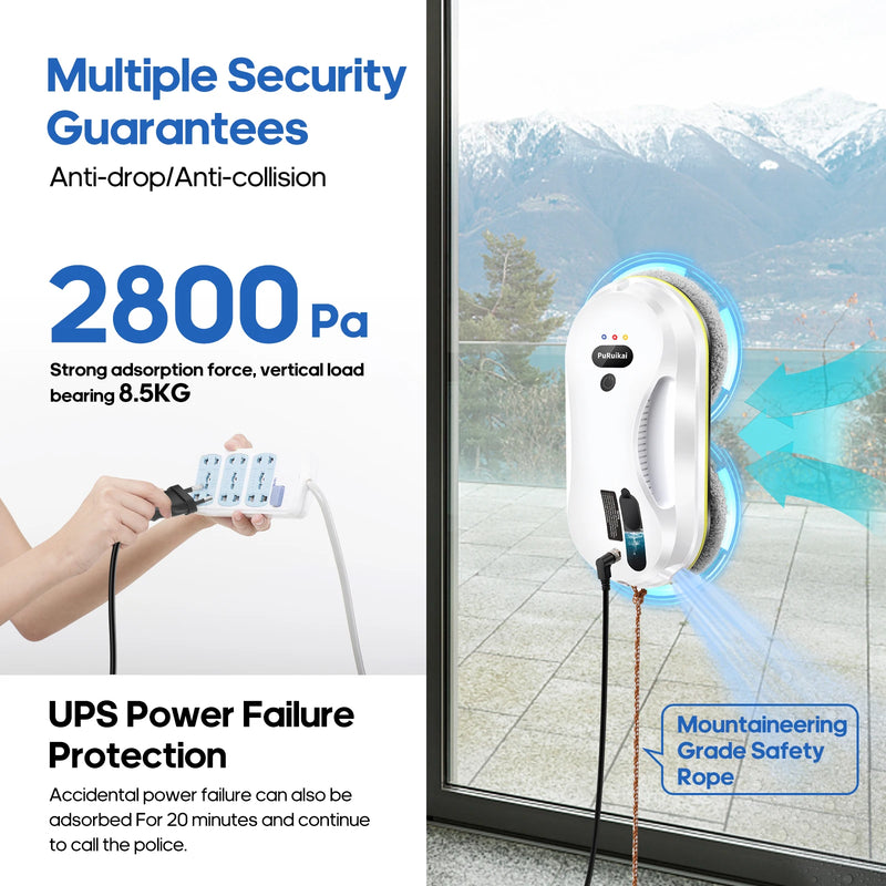 Window automatic cleaning robot