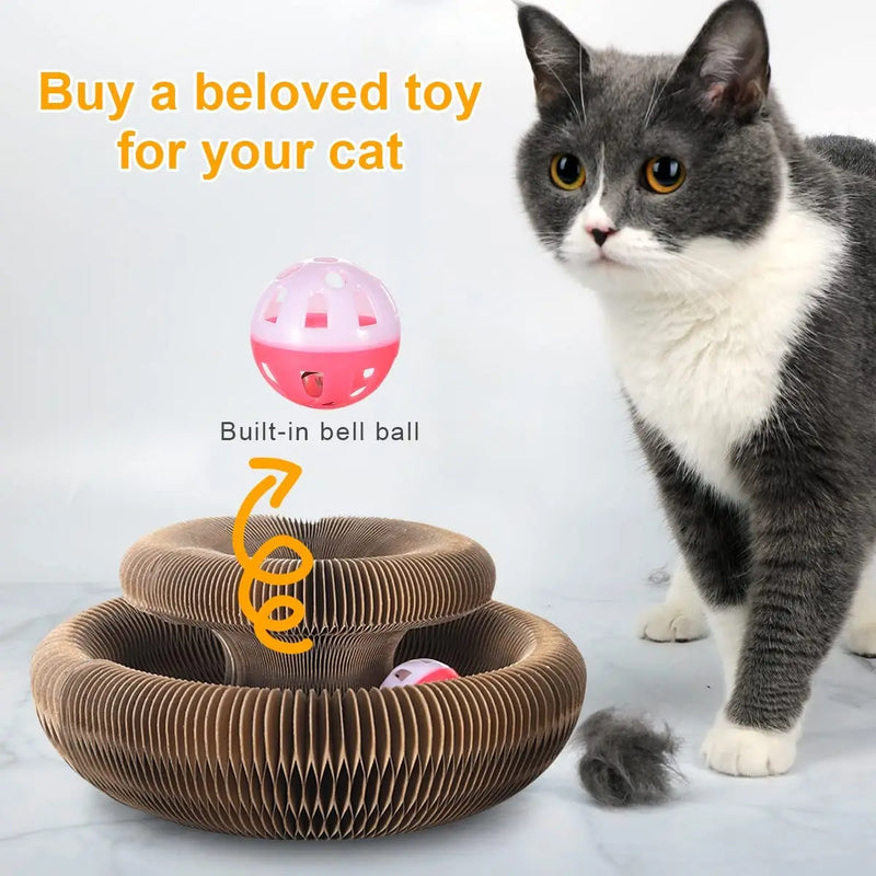 Cat Corrugated Scratching Toy