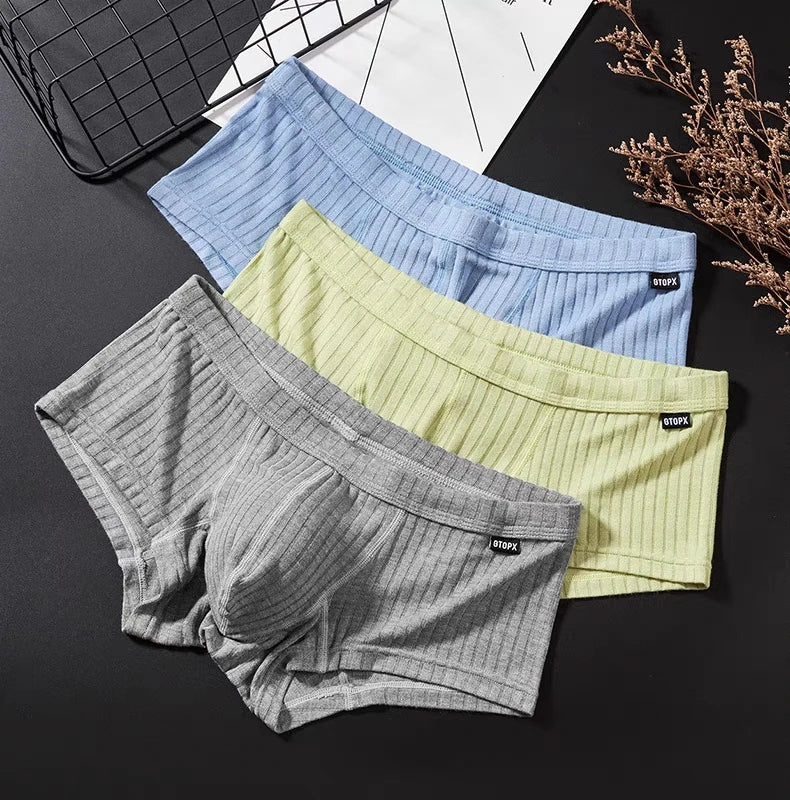 Men Low waist U raised pouch briefs