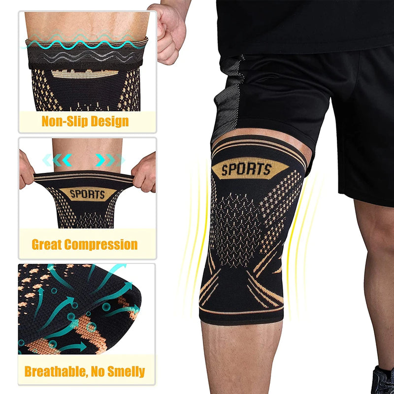 Copper Knee Support Brace