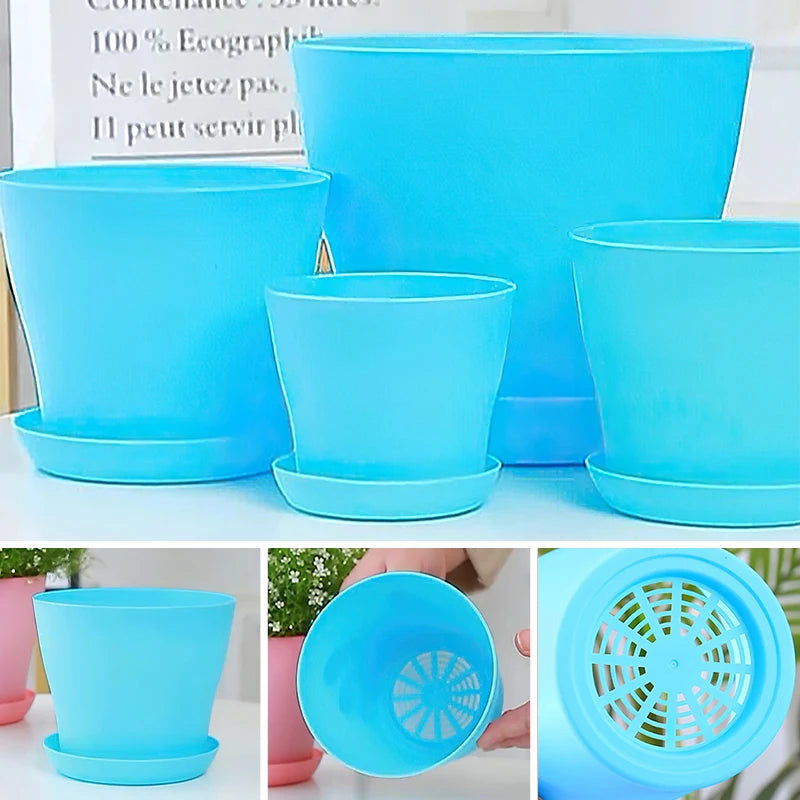 Plastic Planting Flower Pot