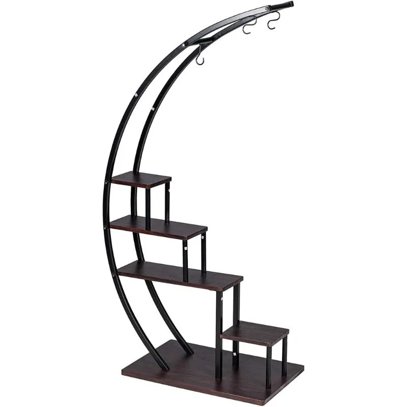 Garden 5 Tier Metal Plant Stand