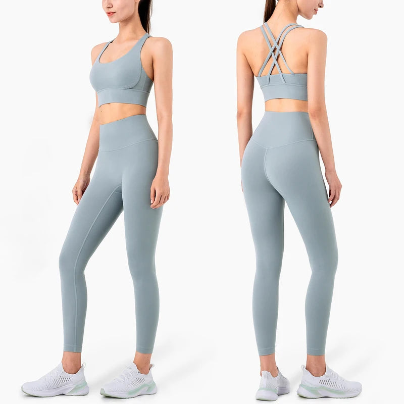 Women Seamless Yoga Set