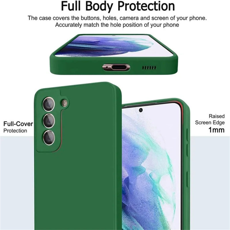 luxury Liquid Silicone phone Case