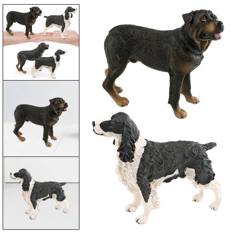 Puppy Standing Figurine Statue