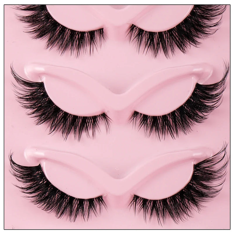 5 Pairs Cat Eye Fake Lashes