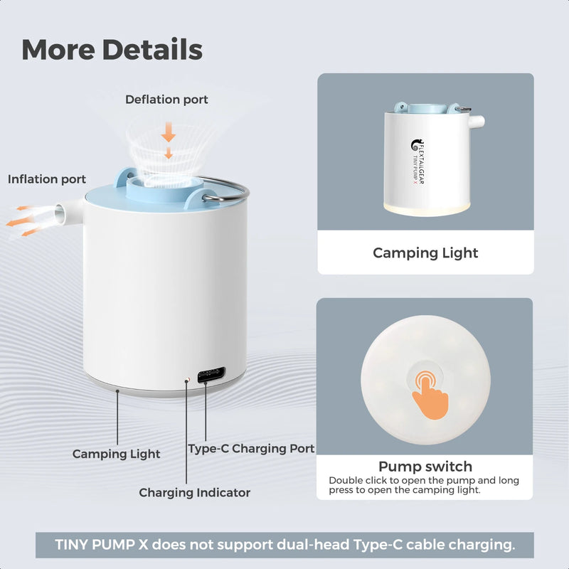 Tiny X Portable Air Camping Equip