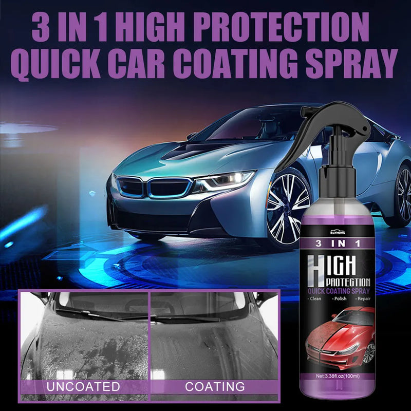 3 In 1 Car Ceramic Coating Spray