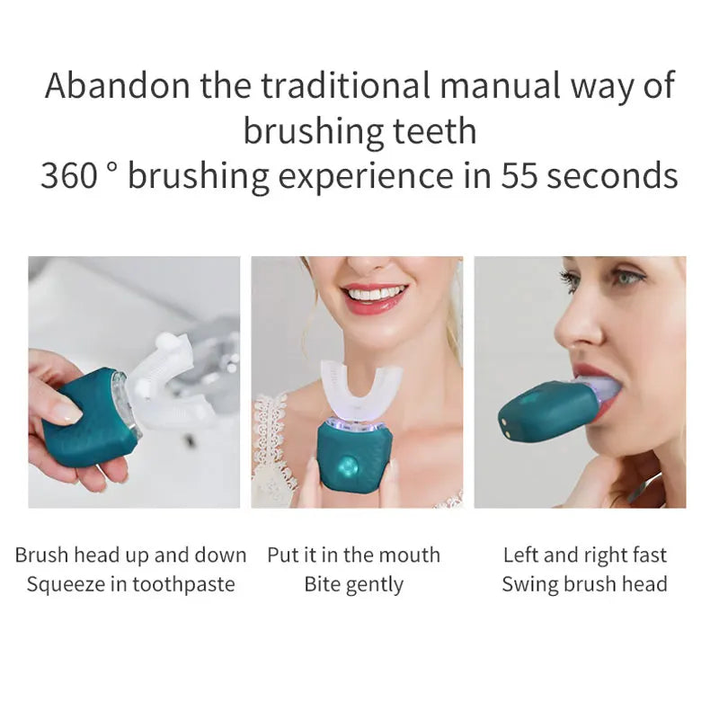 Automatic Electric U-Shaped Toothbrush