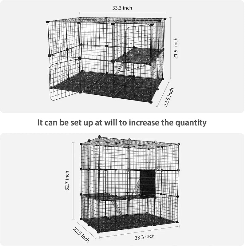 Pet Multi-functional Playpen Crate