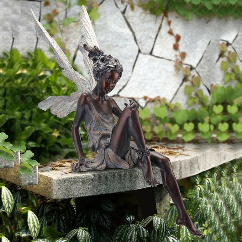 Garden Flower Fairy Sculpture