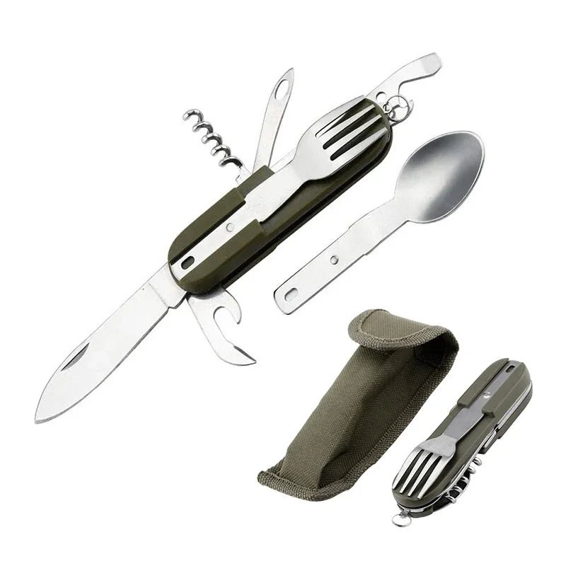 Stainless Steel Camping Tableware