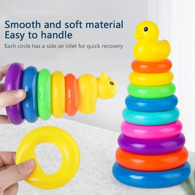 Baby Rolling Ball Tower Toy