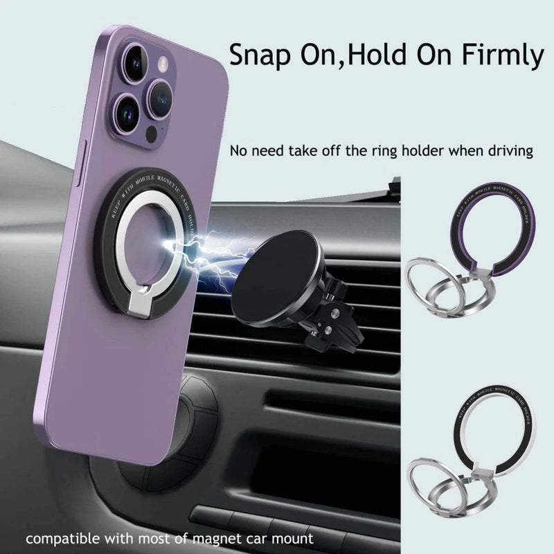 Phone Magnetic Finger Ring Holder