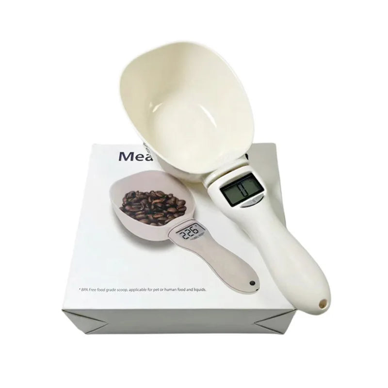 Pet electronic measuring spoon