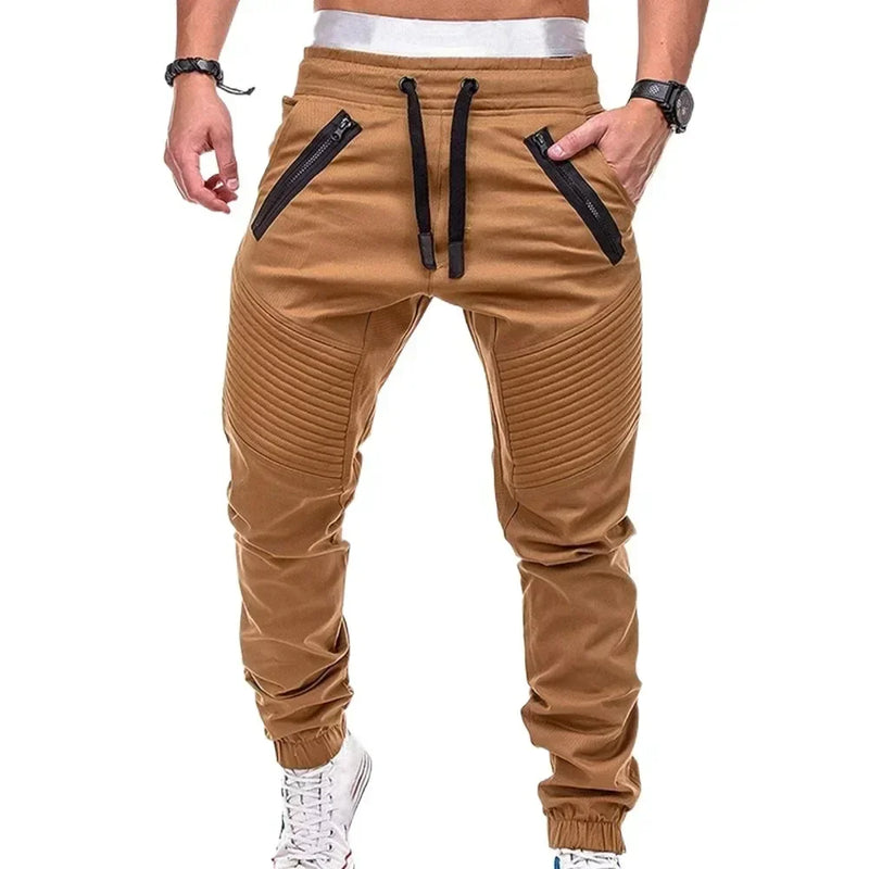 Drawstring Adjustable Pocket Pants