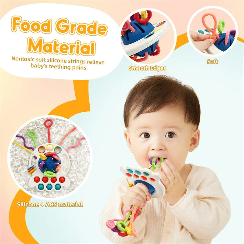 Development Baby Rattle Teether Toy