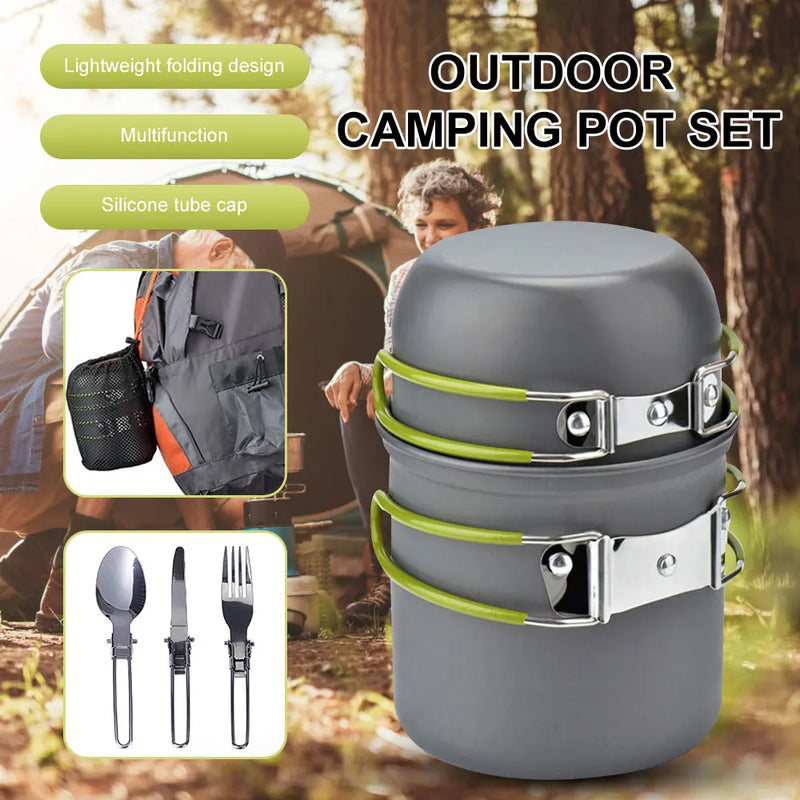 Travel Camping cookware kit