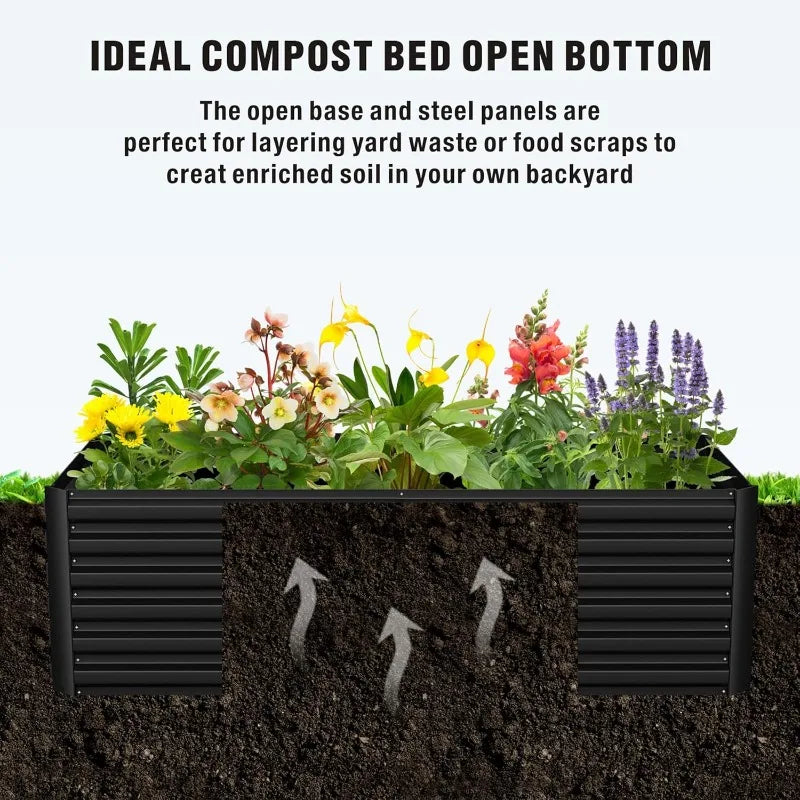 Garden Bed Deep Root Planter Box