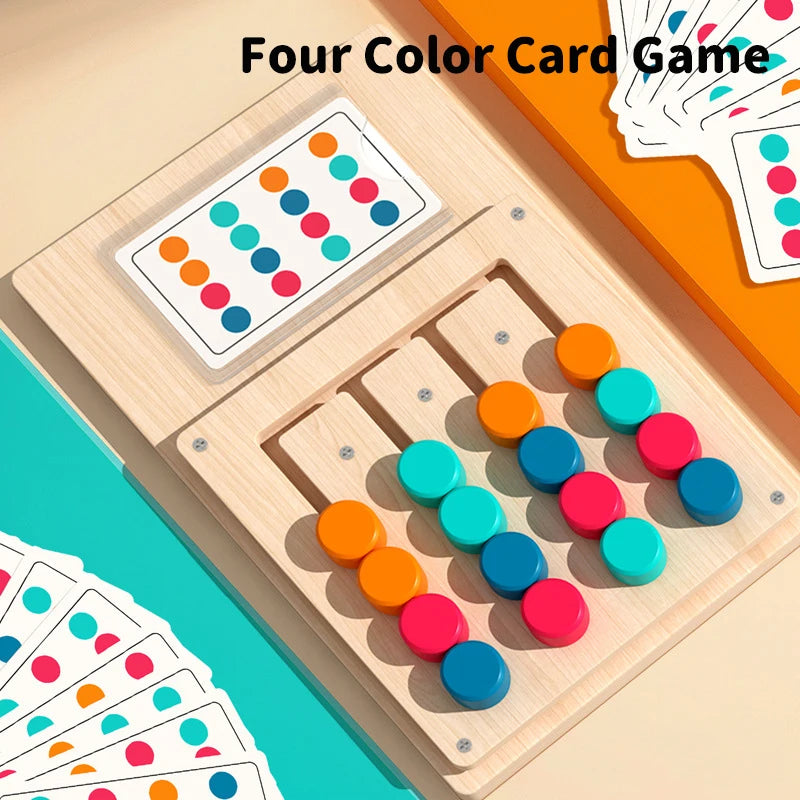 Color Shape Matching Game Board