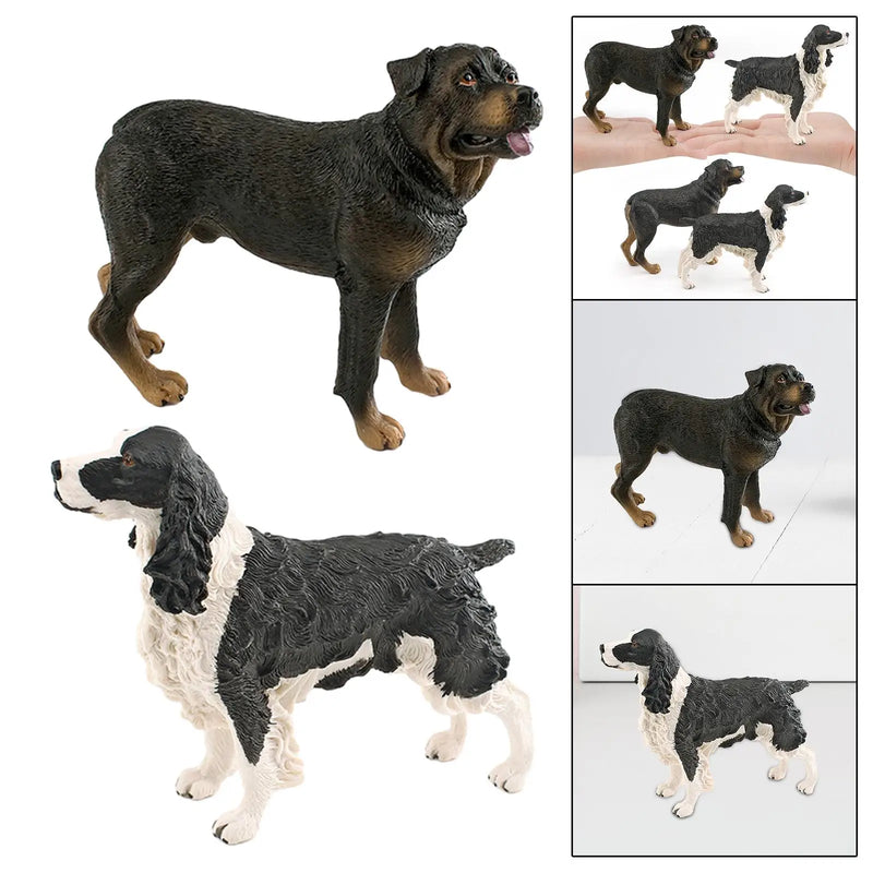 Puppy Standing Figurine Statue