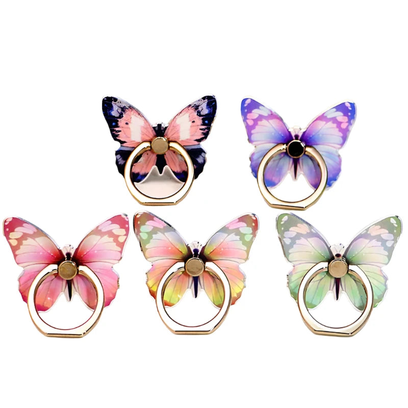 Beautiful Butterfly Finger Ring Holder