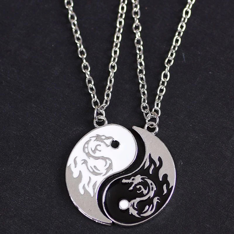 Dragon Figure Yin Yang Bracelet