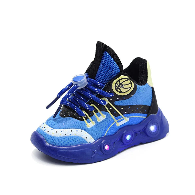 LED Children's Basketball Shoes